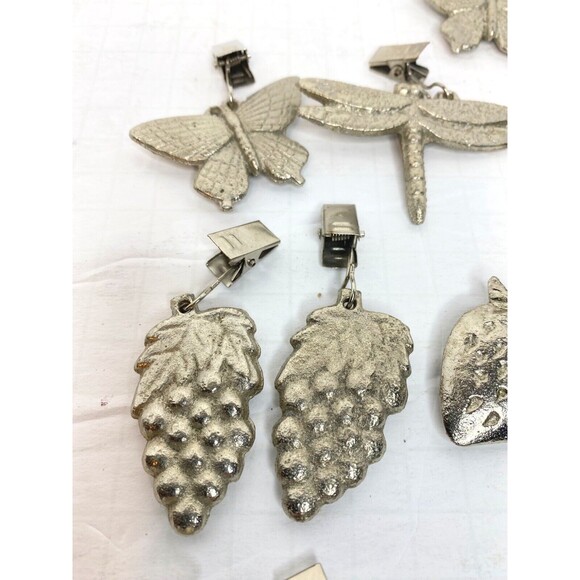 Tradewind Bay Tablecloth Weights Lot 16 Butterfly Dragonfly, Strawberries, Cow - Picture 3 of 16